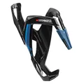 Produktbild: Elite Elite S.R.L. CustomRacePlus Trinkflaschenhalter Glanzschwarz/Blau Einheitsgröße