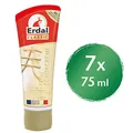 Produktbild: Erdal Feine Schuhcreme alle Farben, Tubencreme für Glattlederschuhe, mit echtem Mandelöl, farblos, 7er Pack (7 x 75 ml)