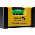 Produktbild: Wasserwaage STABILA Pocket Pro mit Magneten und Gürtel-Clip