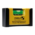 Produktbild: STABILA Wasserwaage Pocket PRO Magnetic 7 cm mit Seltenerd-Magnetsystem und