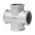 Produktbild: Temperguss-Gewindefitting verzinkt Kreuzstück, allseitig IG 3/4 Zoll, Typ 180, DVGW