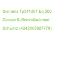 Produktbild: Siemens Tp511d01 Eq.500 Classic Kaffeevollautomat Schwarz (4242003927779)