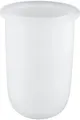 Produktbild: GROHE Essentials Ersatzglas für Bürste, daVinci satin weiß (40393000)
