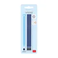 Produktbild: Legami Gelschreibermine radierbar 3 Stück 0,7 mm Blau Thermosensible Tinte