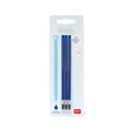 Produktbild: Legami 3er Pack Nachfüllpackung für löschbare Gelstifte Blau 0,7 mm