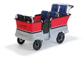 Produktbild: Winther Zwillings-Kombikinderwagen Turtle Kinderbus für 6 Kinder – Krippenbus für Ausflüge
