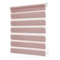 Produktbild: Lichtblick Duo Rollo ohne Bohren, blickdicht Altrosa, 70 cm x 130 cm (B x L)