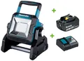 Produktbild: Makita ML003G LED Baustrahler Akku Leuchte + 1x Akku 18V 3Ah + Ladegerät