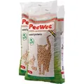 Produktbild: 28 L / 18 KG PeeWee Holzstreu Katzenstreu Einstreu Öko Streu Pellets (2x9kg)