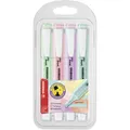Produktbild: STABILO Textmarker swing cool Pastel Edition, 4er PET-Etui