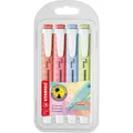 Produktbild: Textmarker - STABILO swing cool Pastel - 4er Pack - Prise von Limette, Kirschblü