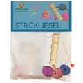 Produktbild: Naturkind Strickliesel - Bastelset mit 3x Biowolle
