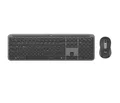 Produktbild: MK950 Signature Slim Büro Tastatur RF Wireless + Bluetooth 2.4 GHz (Graphit)