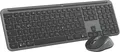 Produktbild: Logitech MK950 Signature Slim kabelloses Tastatur-Maus-Set, schlankes Design