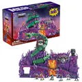 Produktbild: Mega Masters of the Universe - Snake Mountain Bauset mit 3.800 Teilen und 6 beweglichen Mikro Aktionfiguren, Motu, Spielzeug ab 14 Jahre, HHD16