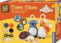 Produktbild: Kosmos 604684 Die Schule der magischen Tiere - Tiere filzen, AllesKönnerKiste zum basteln von Schlüssenanhängern aus Filz, Filz Set für 3 Anhänger, Filzen Starterset für Kinder ab 8 Jahren