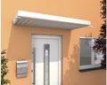 Produktbild: Gutta Rechteckvordach NM 200x90 cm in weiß Kunststoffpaneel-Abdeckung weiß