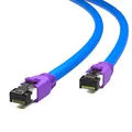 Produktbild: Patchkabel CAT 8.1 S/FTP LSZH blau 2m