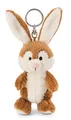 Produktbild: NICI Schlüsselanhänger Hase Poline Bunny 10cm – Hasen Kuscheltieranhänger mit Schlüsselring für Schlüsselband, Schlüsselbund, Schlüsselhalter & Schlüsselkette – Taschenanhänger Forest Friends