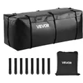 Produktbild: Vevor Gepäckträgertasche Für Anhängerkupplung Aus Wasserdichtes 840d-pvc (0,566 M3), Gepäcktasche Zur Aufbewahrung Auf Der Ladefläche Von Lkws Mit 8 Verstärkten Gurten Für Pkw Suvs Schwarz