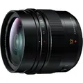 Produktbild: Panasonic Leica DG Summilux 12mm F1.4 ASPH Schwarz | Temporär mit Kostenlose Geschenkbox i.W.v. 160 EUR | 5 Jahre kostenlose Garantie H-X012E