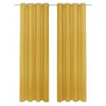 Produktbild: my home Gardine SOLA (1 St), Ösen, verdunkelnd, Polyester, blickdicht, Ösen-Aufhängung, wärmeabweisend, 1er oder 2er Set goldfarben 130 cm x 265 cm