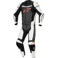 Produktbild: Alpinestars GP Force Lurv perforierte 2-Teiler Motorrad Lederkombi, schwarz-weiss-rot, Größe 58 für Männer