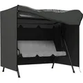 Produktbild: Hollywoodschaukel Abdeckung 3 Sitzer, Wasserabweisend Winterfest Schutzhülle für Gartenschaukel, UV-Beständig Abdeckplane, Abdeckhaube, Reißfest 420D