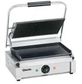 Produktbild: Bartscher A150676 Profi Kontaktgrill Panini oben gerillt unten glatt Grill 1GR