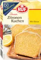 Produktbild: RUF Glutenfreier Zitronen-Kuchen mit fruchtiger Zitronenglasur, glutenfreier Kuchen für jeden Anlass, vegan