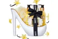 Produktbild: BRUBAKER Pflege-Geschenkset Dusch- und Badeset mit Vanille Spa Duft in Deko High Heel für Damen, 6-tlg., Frauen Geschenkset in Keramik Stiletto, Luxus Pflegeset