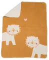 Produktbild: Babydecke Mila 'Löwen' 75 x 100 cm, DAVID FUSSENEGGER