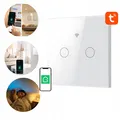 Produktbild: Smart Wifi Lichtschalter 10a Doppel, Touch, App-steuerung