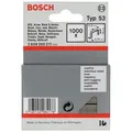 Produktbild: BOSCH Tackerklammer, Typ 53 Feindrahtklammer Edelstahl - 0,74 x 14 x 11,4 mm - 1000er-Pack 1.14 cm x 1.4 cm