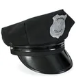 Produktbild: Fries Polizei-Kostüm Herren Damen Polizei Police Mütze Schwarz Karneval Party Gr. 58 cm