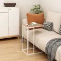 Produktbild: Beistelltisch Weiß 40x30x59 cm Holzwerkstoff
