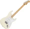 Produktbild: Fender Standard Stratocaster E-Gitarre Olympic White Ahorn Griffbrett Pappel