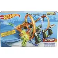 Produktbild: Hot Wheels Korkenzieher-Crash Trackset