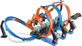 Produktbild: Hot Wheels Rennbahn Korkenzieher Motor Booster Looping Track Auto 5J