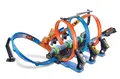 Produktbild: Hot Wheels Corkscrew Crash FTB65 Kunststoff Rennbahn mit Spielzeugauto 61x38 cm.