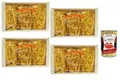 Produktbild: Italian Gourmet Bundle 4x Rummo Tagliatelle all’Uovo N°132 250g + Italian Gourmet Polpa – Italienische Eier Tagliatelle Pasta Nester aus Hartweizengrieß mit Ei, 1kg