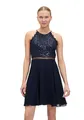 Produktbild: Vera Mont Damen Cocktailkleid mit Spitze Night Sky,40
