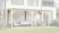 Produktbild: weka Terrassendach Bausatz für Terrassenüberdachung, für die freistehenden Montage, ohne Dacheindeckung