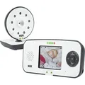 Produktbild: NUK Eco Control 550VD Digitales Babyphone, mit Kamera und Video Display, bis zu 4 Kameras hinzufgbar, frei von hochfrequenter Strahlung im Eco-Mode - Schwarz/Weiß