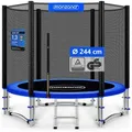 Produktbild: monzana Gartentrampolin, Ø 244 cm, Ø 183 / 244 / 305 / 366 / 427 cm Komplettset TÜV SÜD GS 244 cm
