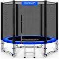 Produktbild: DeubaXXL DE Trampolin Ø244cm inkl Sicherheitsnetz TÜV Rheinland 991757