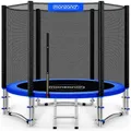 Produktbild: Trampolin Ø244cm TÜV geprüft mit verstärktem Sicherheitsnetz stabil