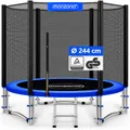 Produktbild: MONZANA® Trampolin Gartentrampolin Kindertrampolin Outdoor Komplettset Ø 244 cm