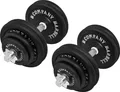 Produktbild: Guss Kurzhantel-Set 60Kg (2x30) Hantelscheiben Hantelset