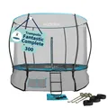 Produktbild: HUDORA Trampolin Fantastic Complete - Gartentrampolin mit Sicherheitsnetz & 300cm Durchmesser - Sporttrampolin mit Rahmennetz - Familien-Trampolin